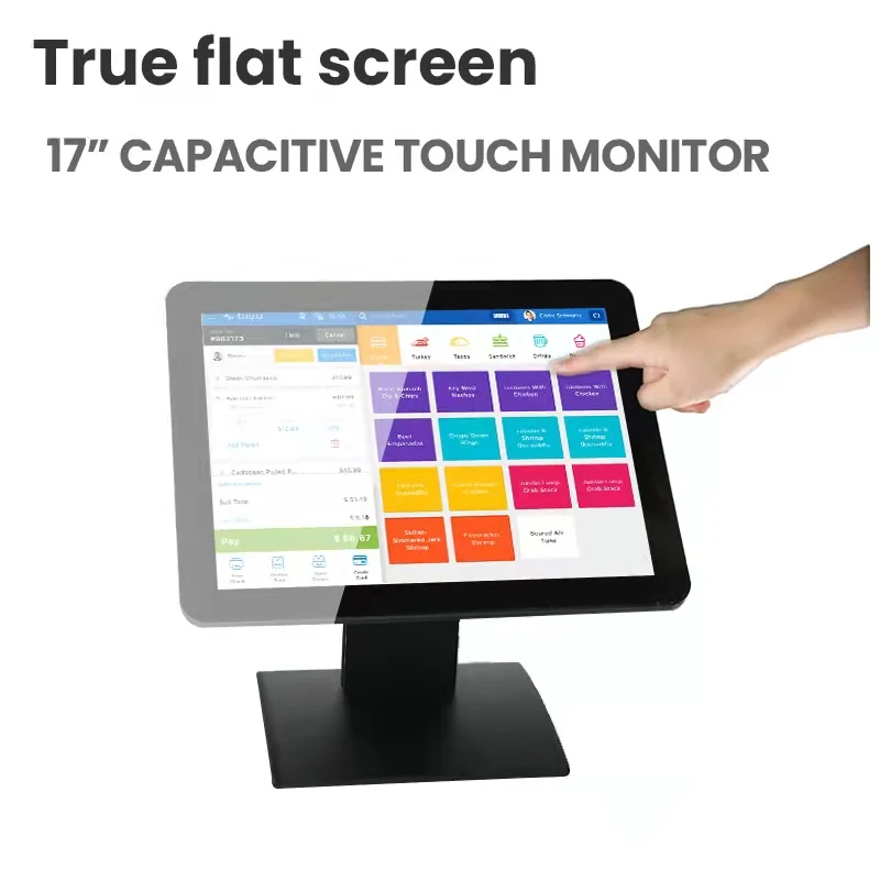 

17 inch ICD Touch Screen Monitor appliance for cashing pc monitor shopping in restaurant karaoke