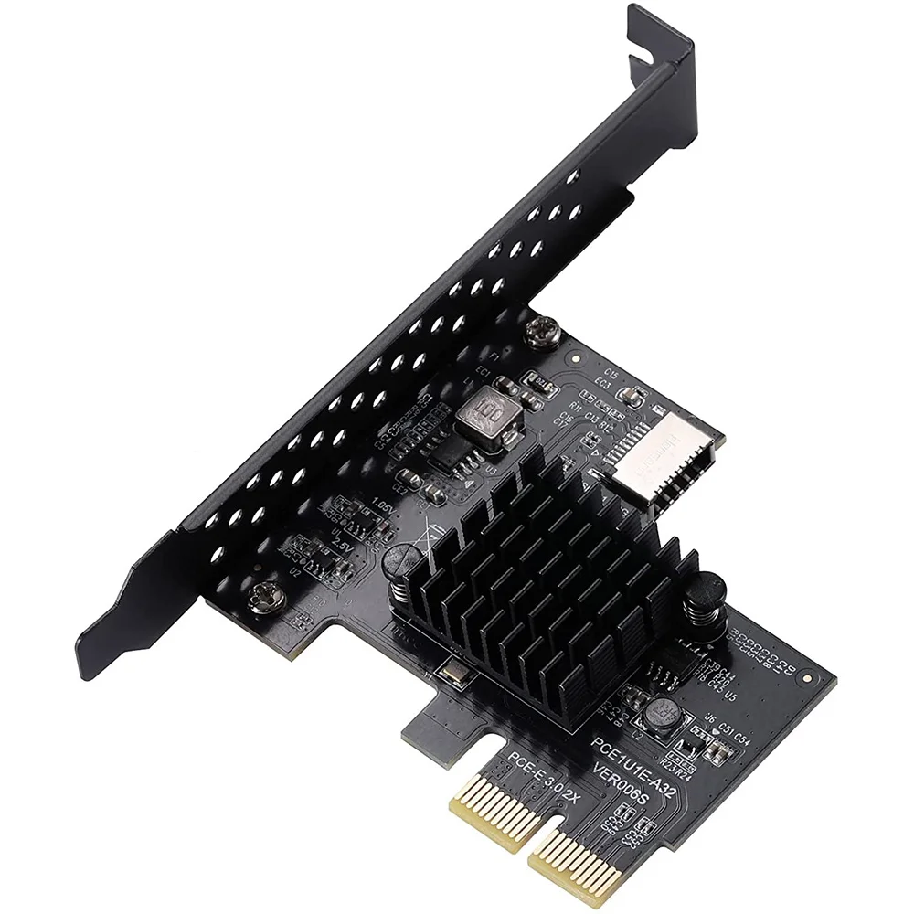 

PCI-E 2X to USB3.1 A-Key Gen2 Front Type-E Expansion Card