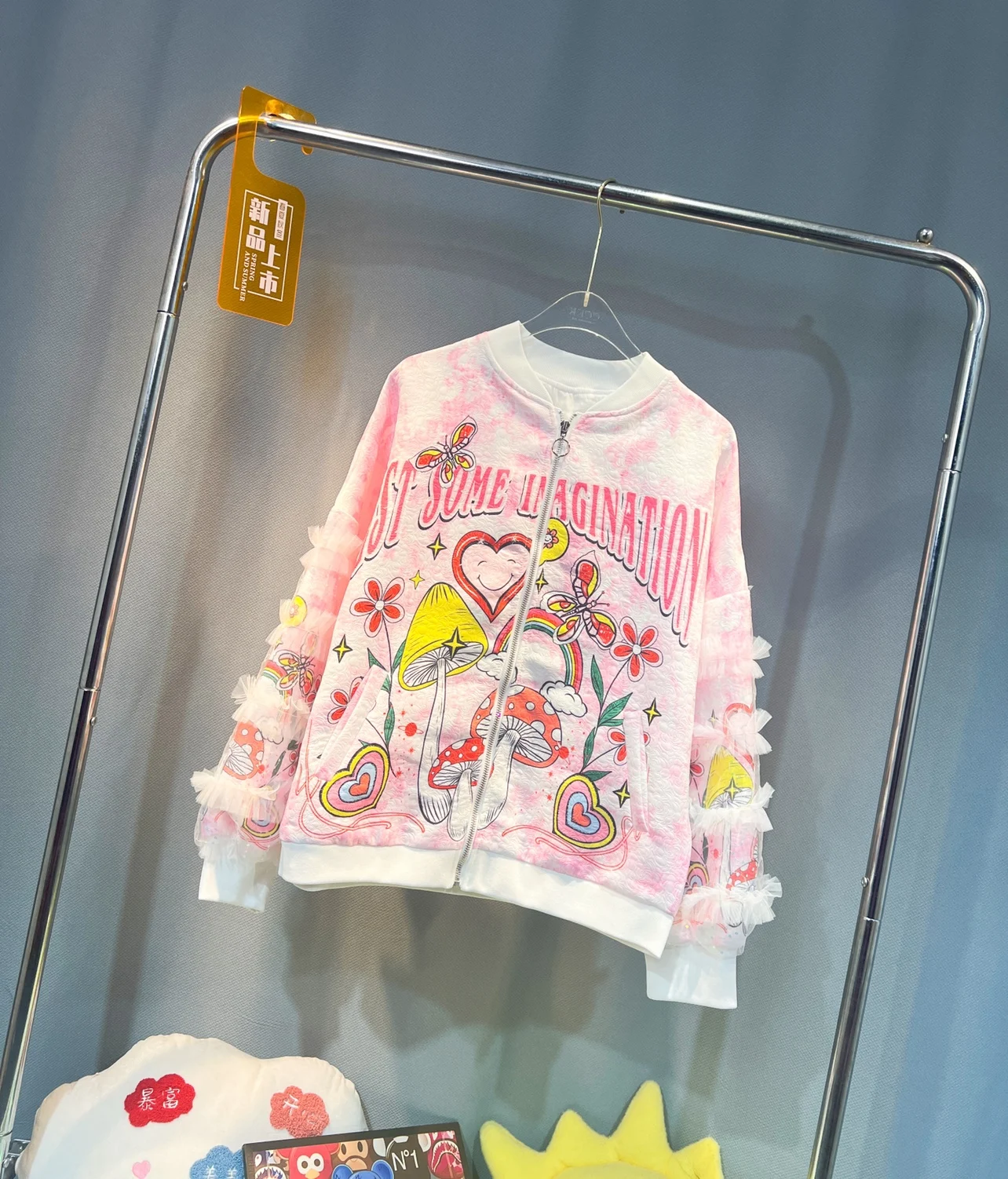 

Европейская мода 2023 Новинка Осень Женская бейсбольная форма с блестками сетчатая куртка с длинным рукавом пальто на молнии шикарные куртки-бомберы с принтом