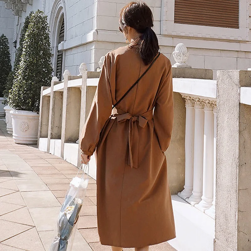 Женское винтажное платье-миди с длинным рукавом трапециевидной формы - купить по