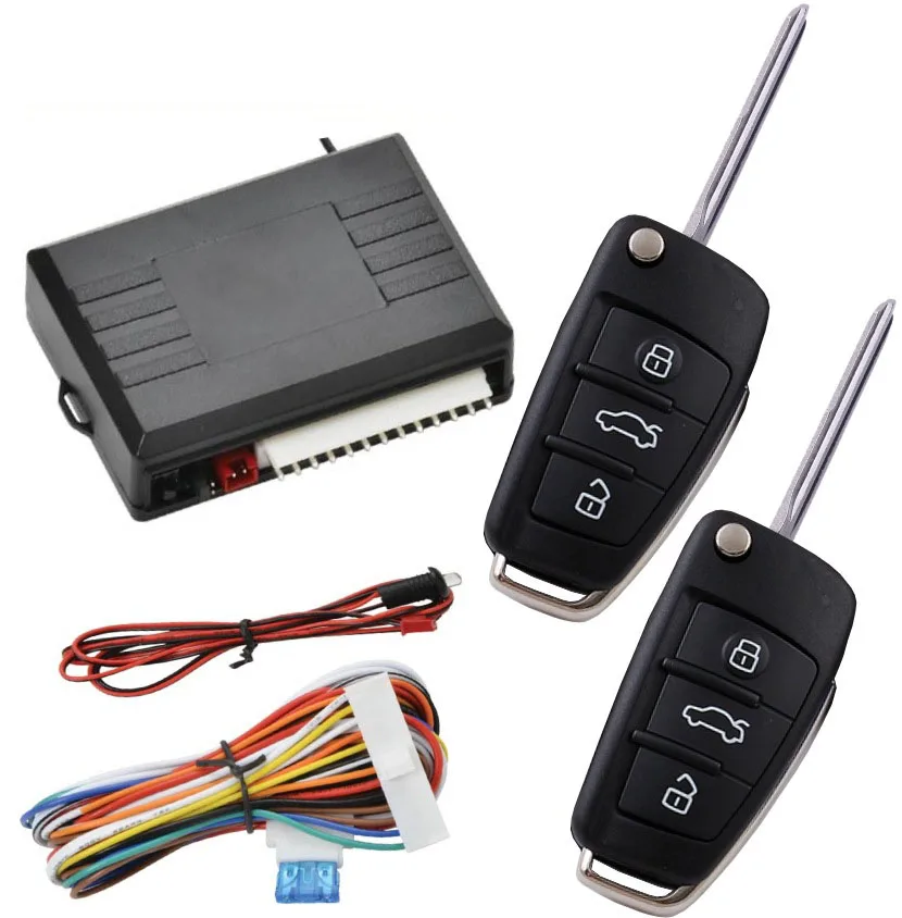 

Universal Car Alarm System Remote Control Central Door Lock Locking Wireless Entry System Kit Car Auto Alarm