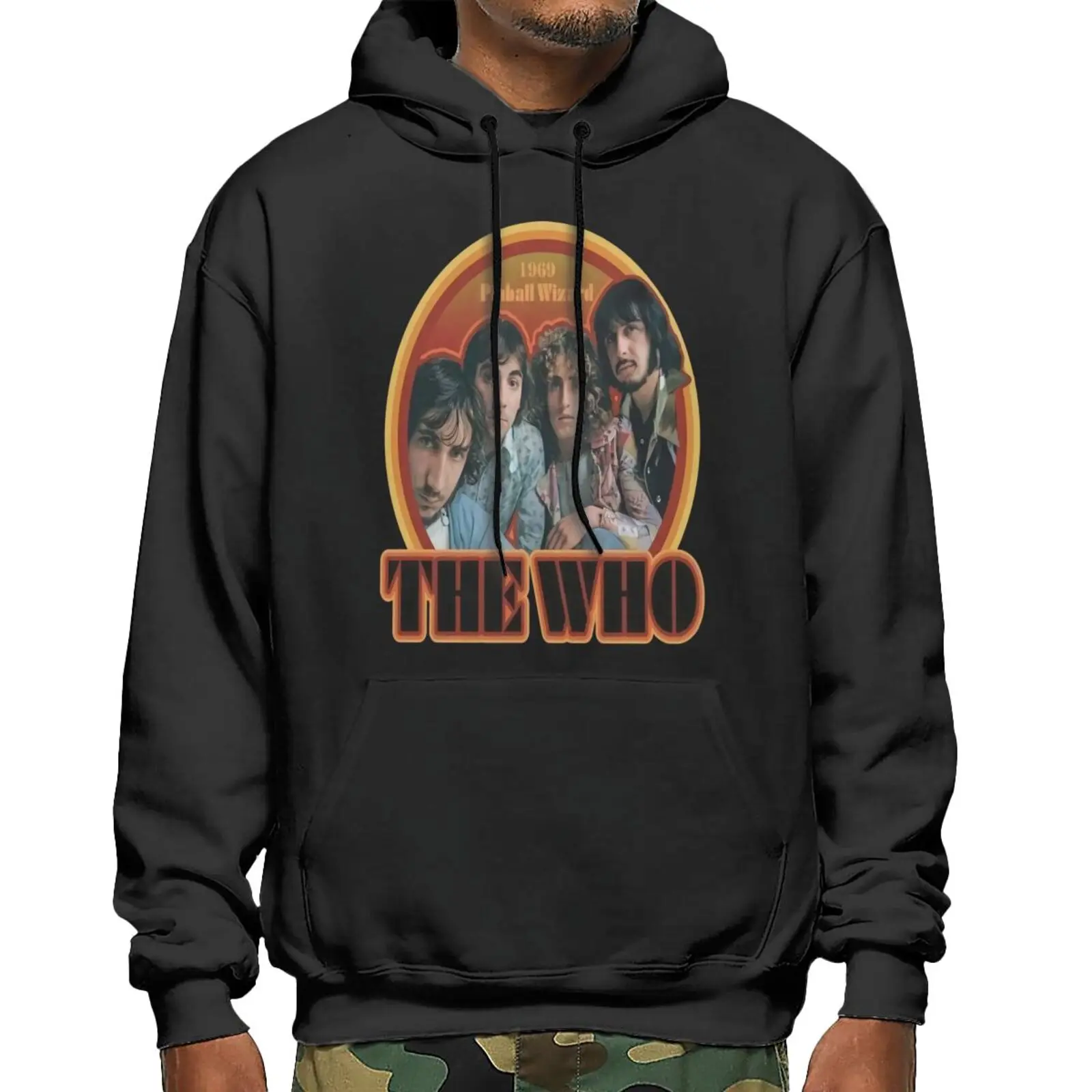 

Official Licensed The Who 1969 Pinball Hoodies Men's Winter Jacket Hoodies Women Man Hoodie Oversize Sweaters Sweater Clothing