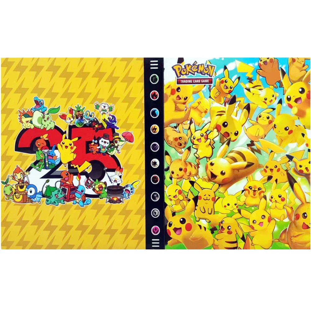 

Новинка альбом для карт Pokemon 240 GX EX VMAX альбумfun игрушки для хранения любимый подарок Креативный сюрприз коллекционные предметы из мультфильм...