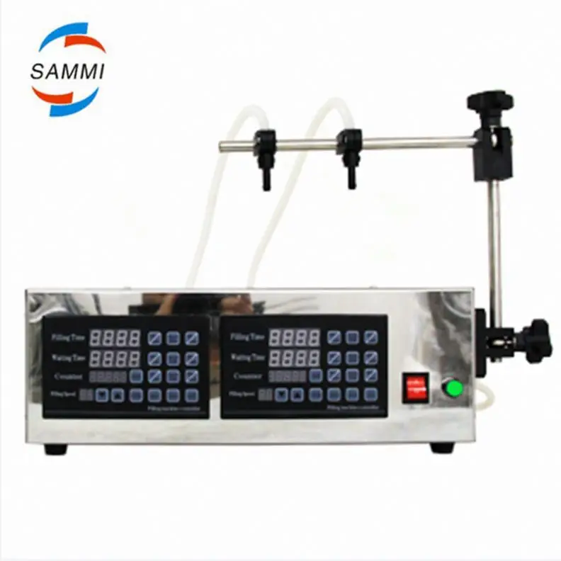 

Hot selling new style 2 nozzles digital pump liquid/softdrink filling machine
