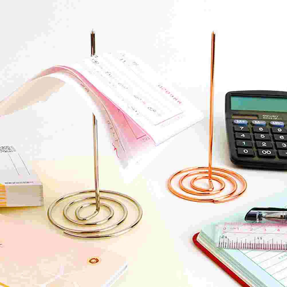 3 шт. фиксатор билетов для ресторана офиса держатели заметок меню-фактура вилка