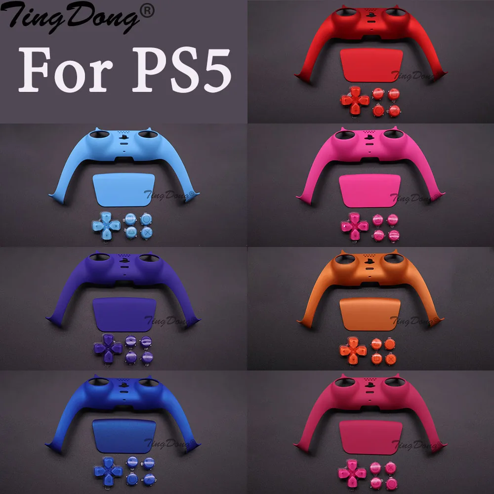 

For PS5 Controller Decoration Strip + Touch Pad For PS5 Direction Function Key Buttons for PS5 Controller Joystick Decorative