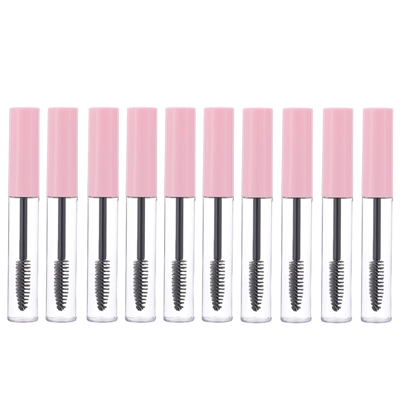 

10ml pink Empty Eyelashes Tube Mascara Tube Vials Bottle Tool Fashion For Castor Oil DIY Mascara Container Make Up DIY Set