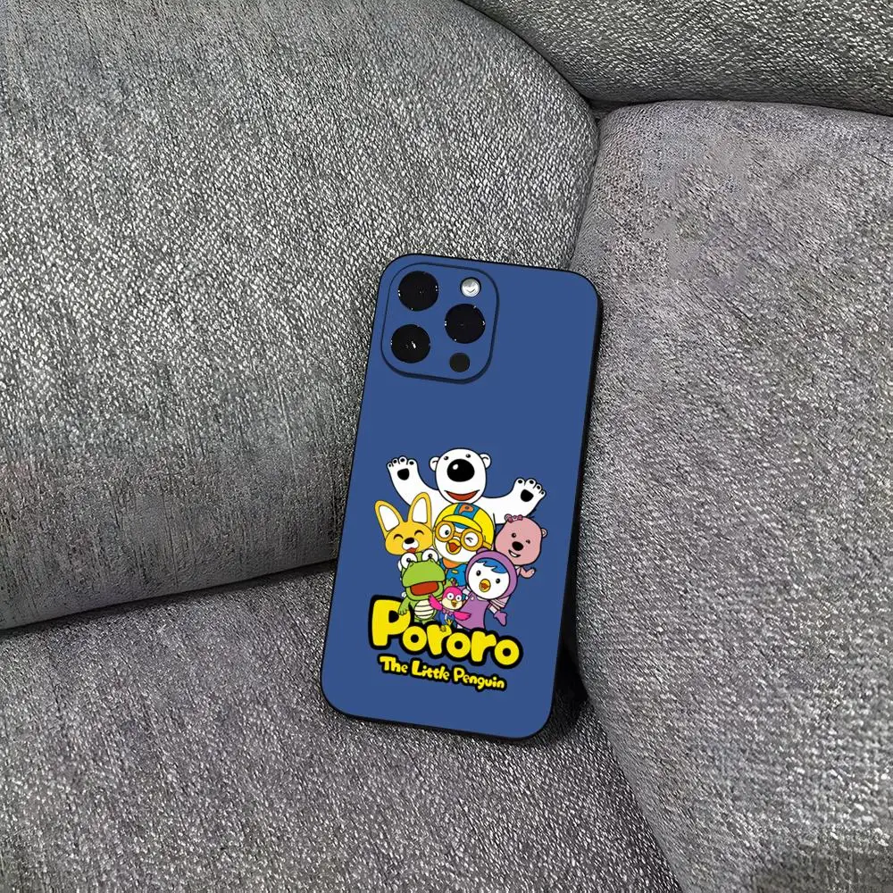 Чехол для телефона P-pororoES The Little Penguin для iPhone 17 Pro Max 16 15 14 Pro Max 13 11 Air Plus, силиконовый чехол (art.: 3920dbddafab9) - 3920dbddafab9