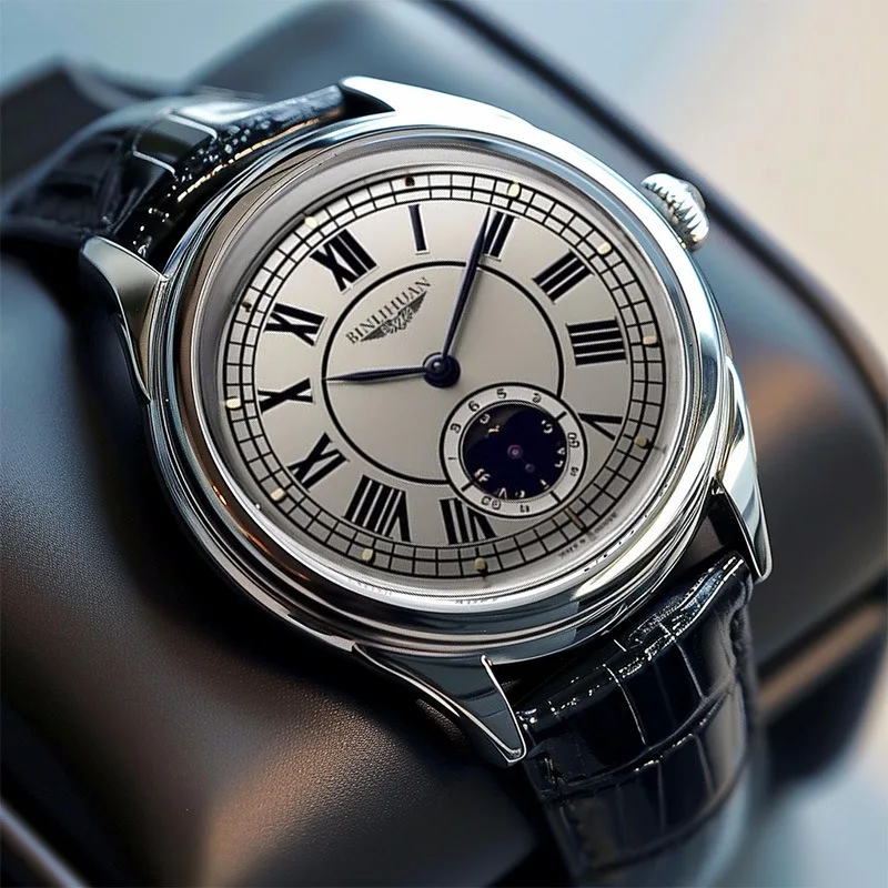 Новинка 2025 мужские часы брендовые роскошные кварцевые с кожаным ремешком Relogio