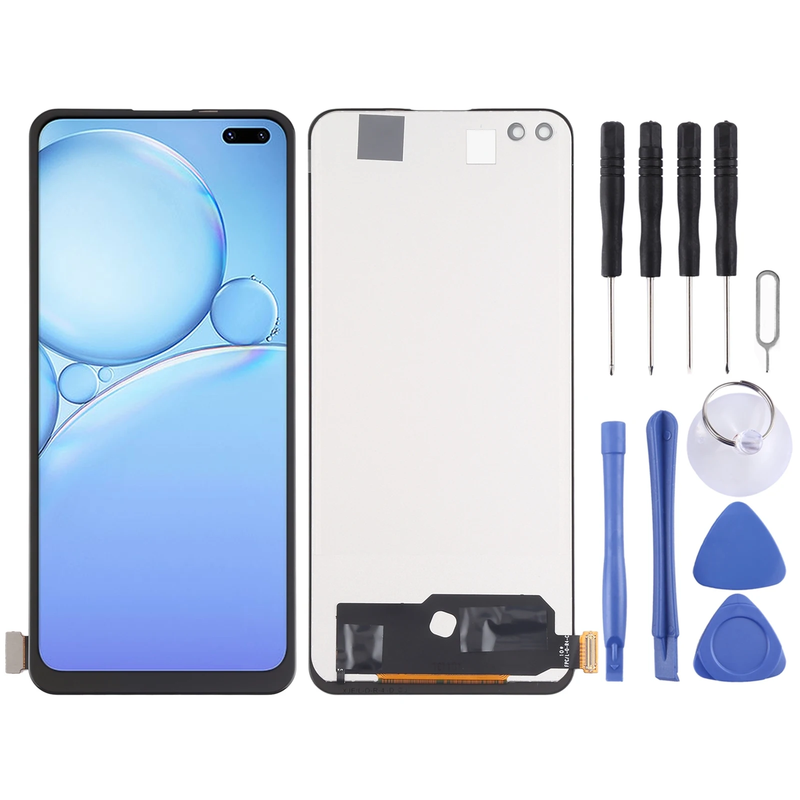 

TFT Material LCD Screen and Digitizer Full Assembly (Not Supporting Fingerprint Identification) for Vivo V19