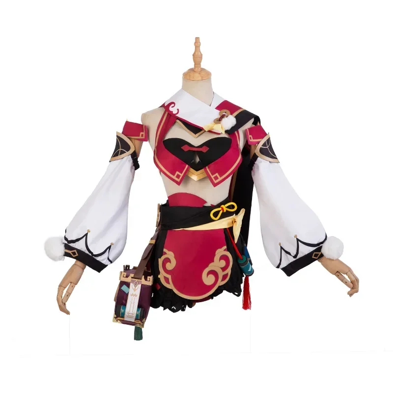 Новинка 2025 года платье Genshin Impact Yanfei игровой костюм униформа Yan Fei карнавальный