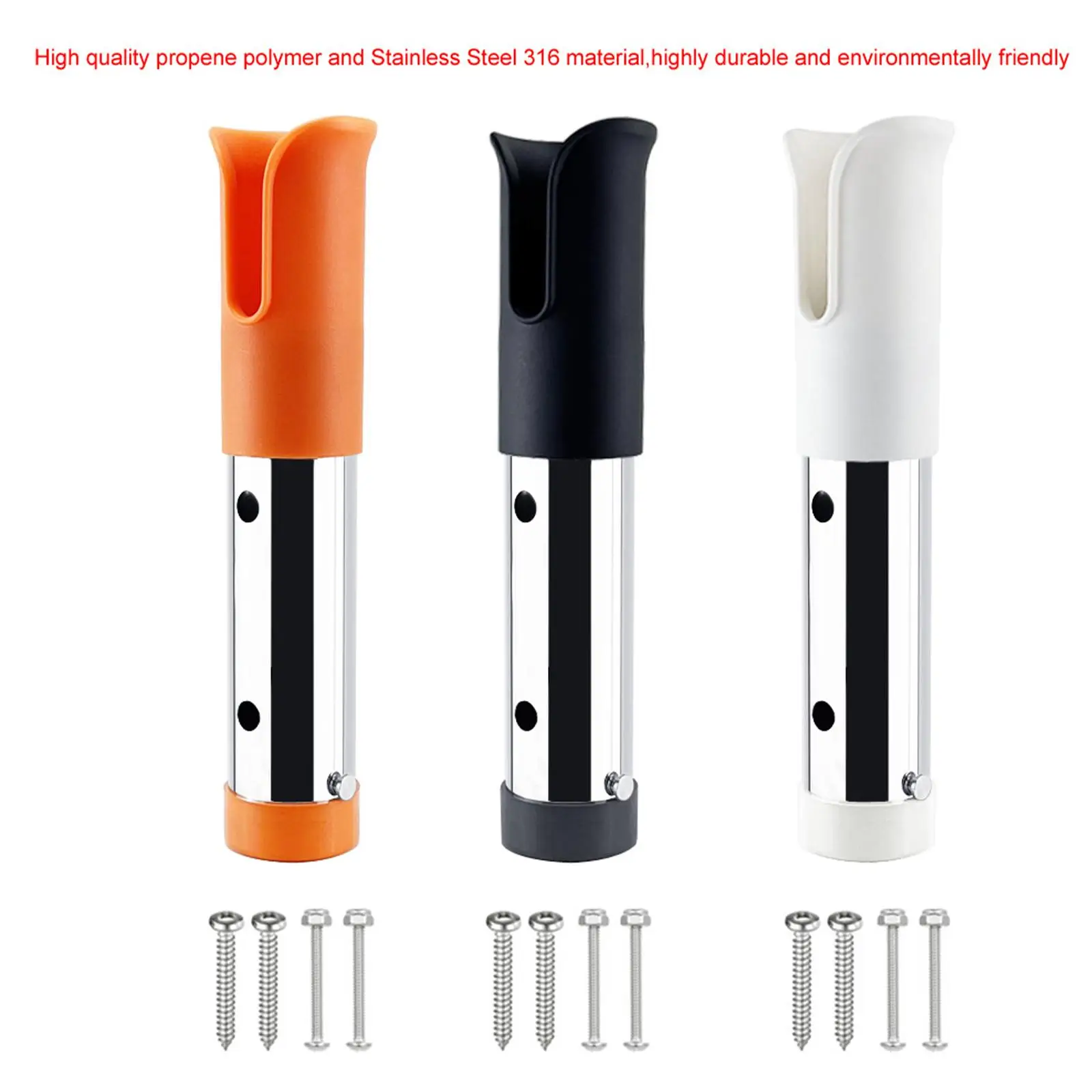 

Boat Fishing Rod Rack Holder Marine Saltwater Stainless Steel 316 Freshwater