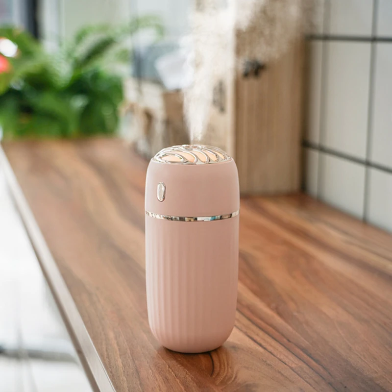 

300ml Wireless Ultrasonic Air Humidifier USB Aroma Essential Oil Diffuser Home Car Office Fogger Mist Maker with Warm Night Lamp