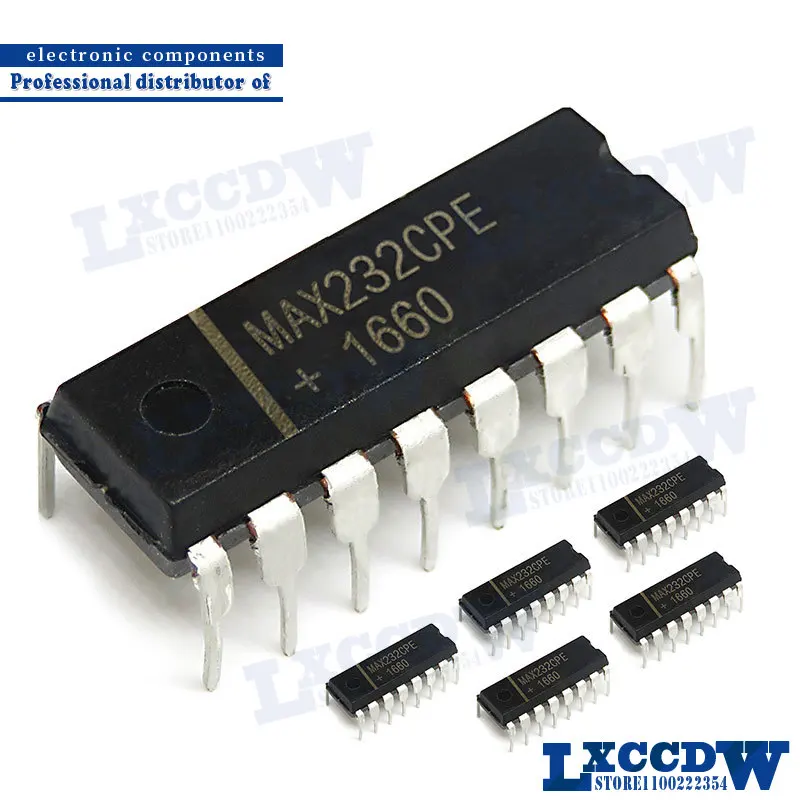 10 шт. MAX232CPE MAX232 DIP-16 MAX232EPE RS-232 MAX202CPE MAX3232CPE MAX202 MAX3232 MAX202EPE MAX3232EPE