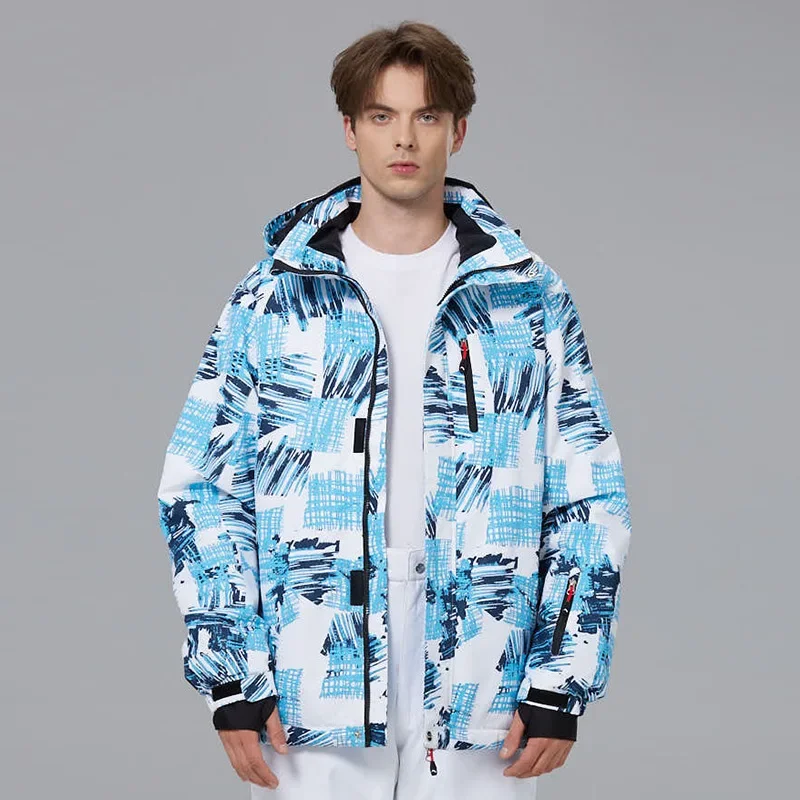 Winter Ski Jackets Outdoor Man Hooded Snowboard Coats Sports New Skiing Outerwear Male Men Snow Clothes Windproof Warm