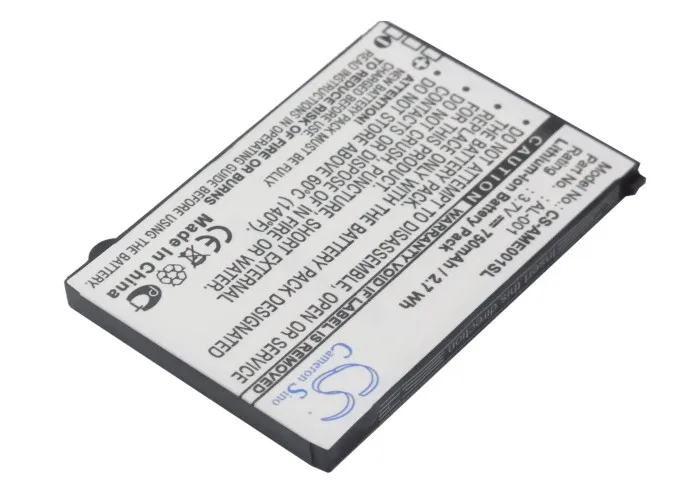 

CS 750mAh/2.78Wh battery for AMOI AL-001 AL-001