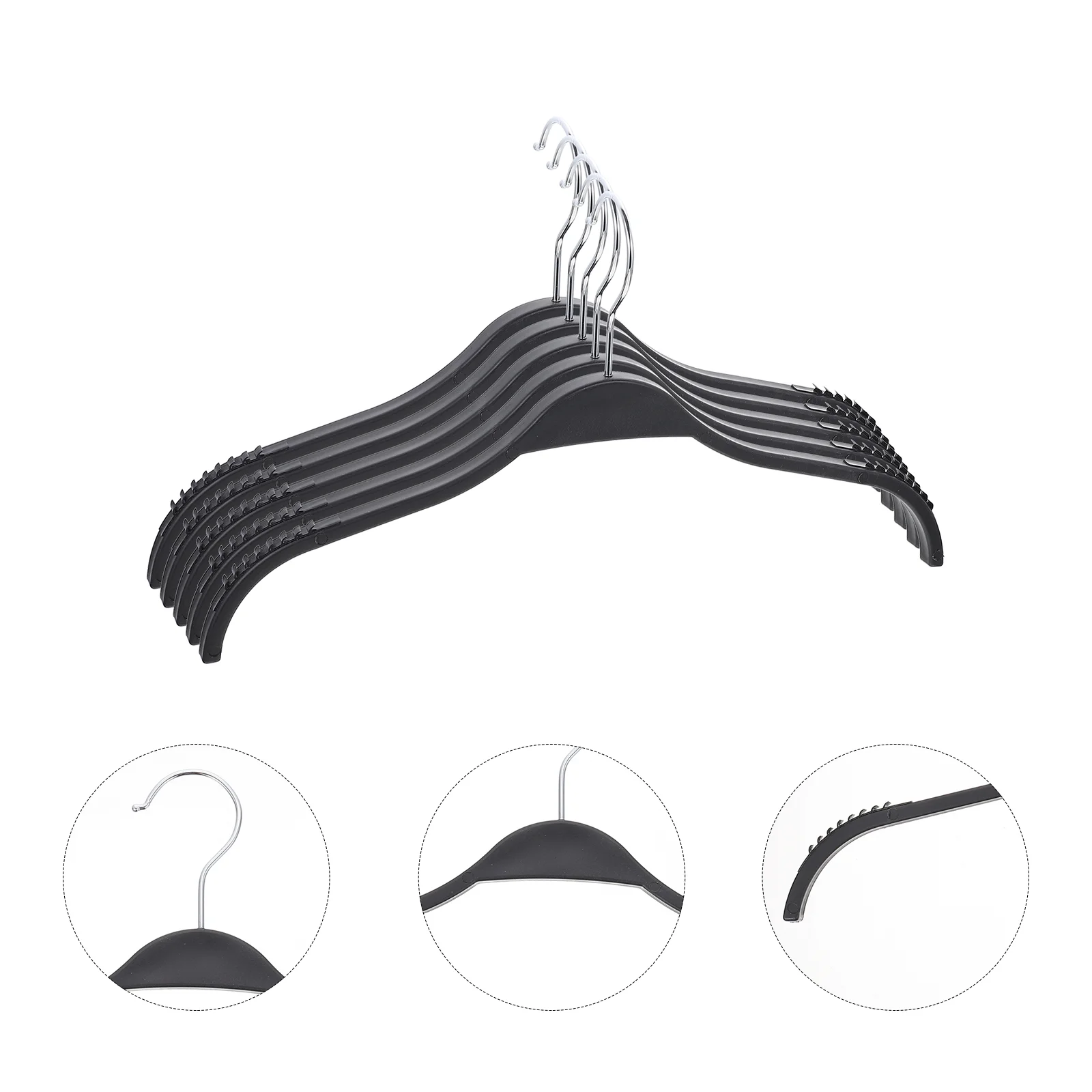 

Hangers Hanger Clothes Coatclothingdrying Non Duty Heavy Rack Pants Skirt Anti Travel Suit Space Saving Sweater Kids Hook Dress