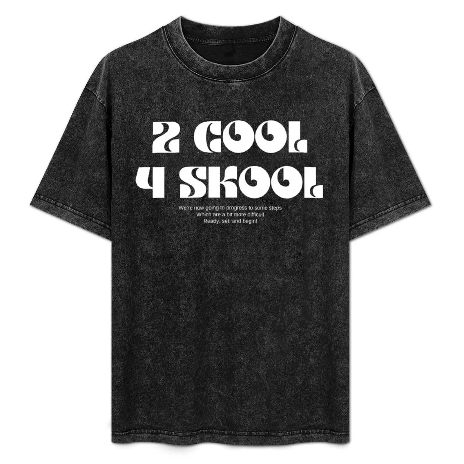 2 крутая футболка 4 Skool забавная рубашка хлопковая в стиле аниме облегающие