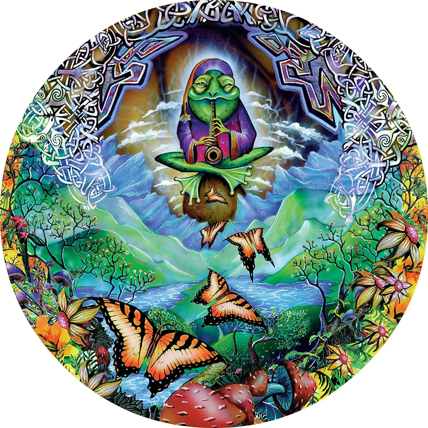 

TIRE COVER CENTRAL Musical Frog & Butterfly Spare Tire Cover (Select tire Size/Back up Camera Option in menu) Custom Sizes for A