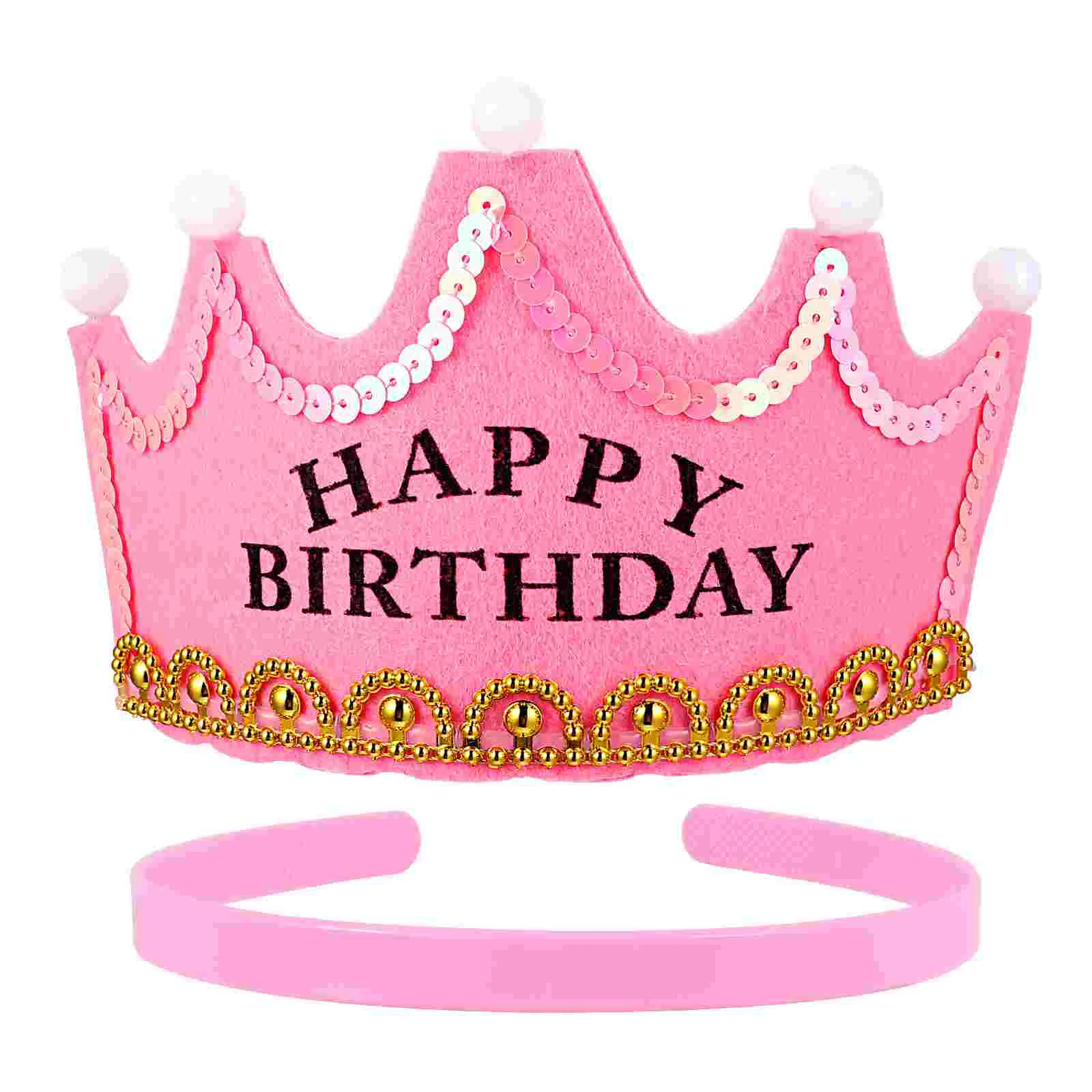 

1 Pc Birthday LED Adorable Creative Elegant Headpiece LED Tiara for Children