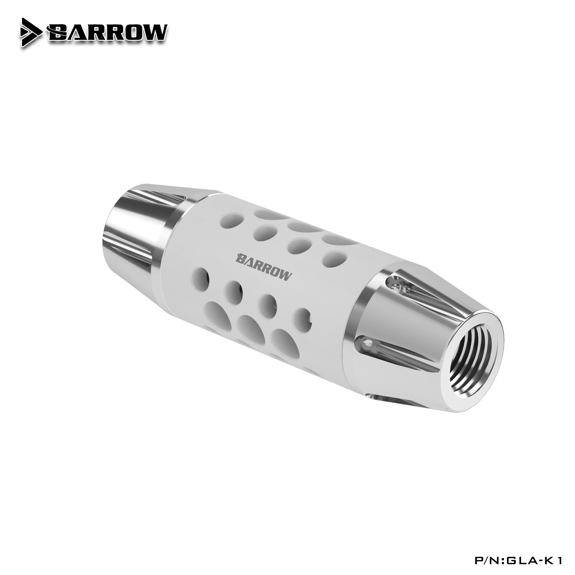 Barrow GLA-K1 фильтр потока из латуни и алюминиевого сплава для водяного охлаждения ПК