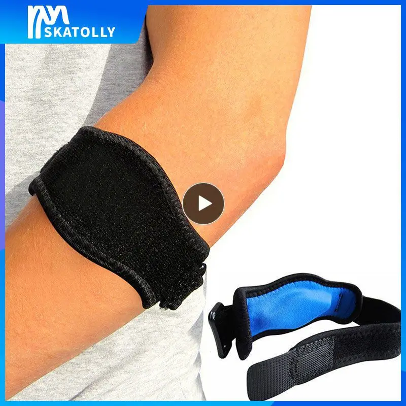 

Adjustable Elbow Support Golfer Strap Elbow Pads Lateral Pain Epicondylitis Brace For Basketball Badminton Tennis Golf