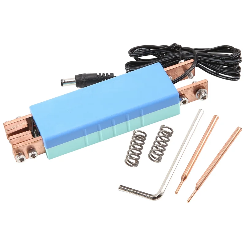 

Integrated DIY Spot Welder Spot Welding Pen with Automatic Trigger for 18650 Battery Weld Mini Spot Welder (Blue)
