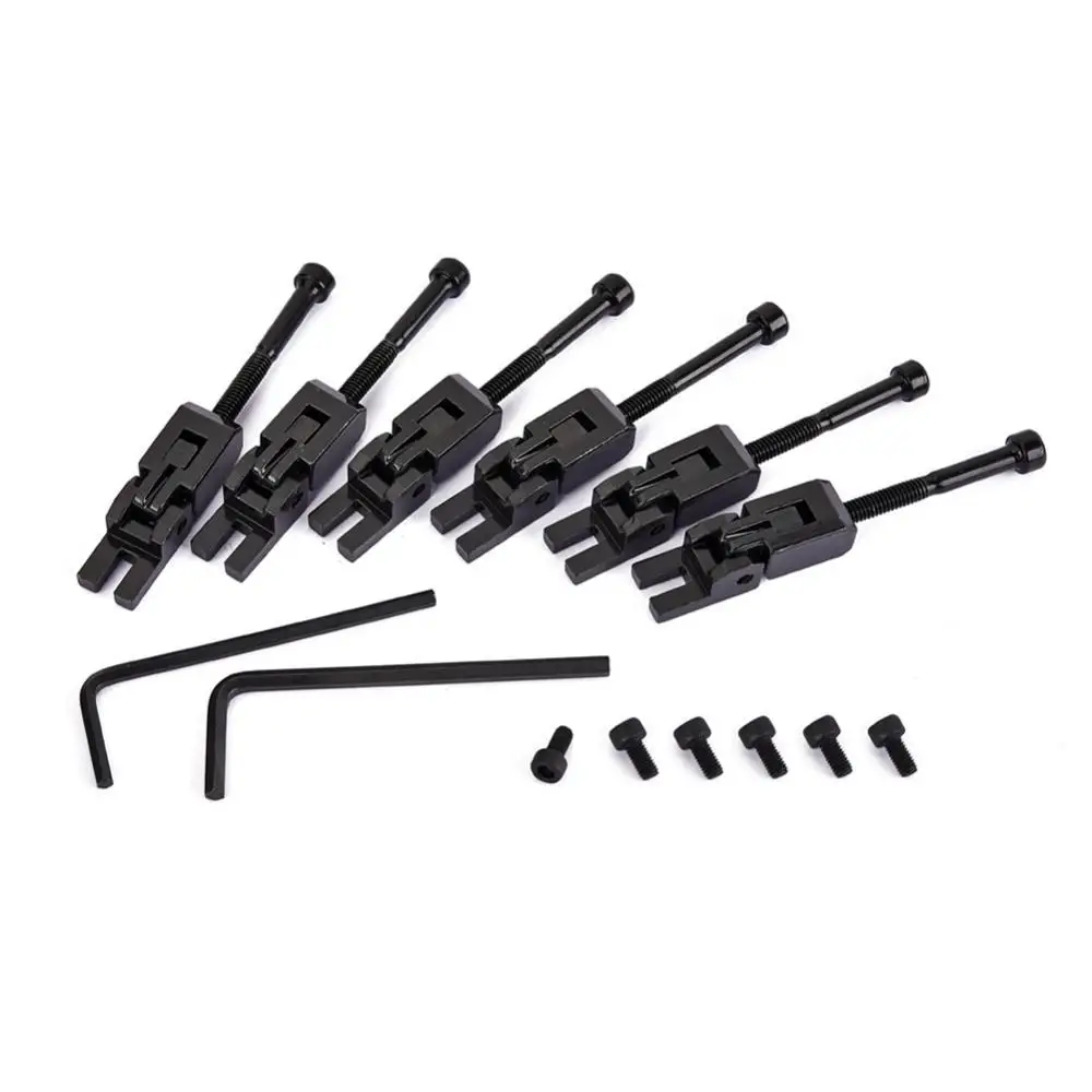 

6Pcs Double Locking System String Saddles for Floyd Rose Guitar Tremolo Bridge