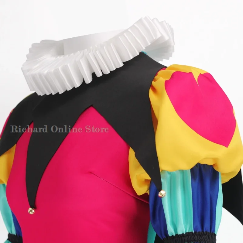 Костюм для косплея Fizzarolli головной убор Хеллоуин роскошный костюм клоуна Женский