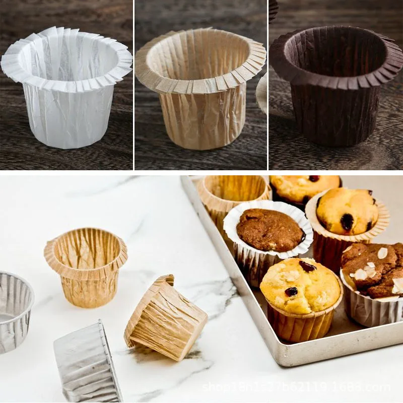 

30Pcs Baking Cupcake Liners Cup Paper Baking Wrappe Case Cake Muffin Cup Box Cake Tool Cupcake For Kitchen Baking Accessories
