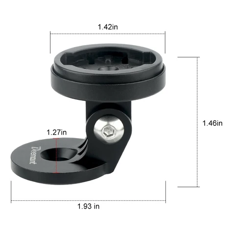 APWIKOGER Регулируемый держатель велокомпьютера для Garmin, Bryton, Wahoo