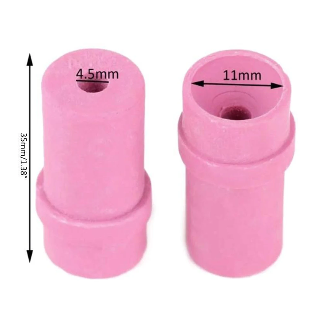 

Nozzle Tip 10Pcs Ceramic Long Life Sandblaster Strong Wear Resistance Metallurgical Casting Surface Sandblasting