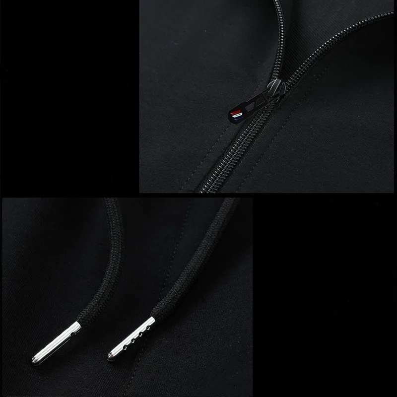 Men Set Large Size Fashion New Suit Sweatshirt Sweatpants Men's Set Male Tracksuit  Jacket 6XL 7XL 8XL Men Clothing