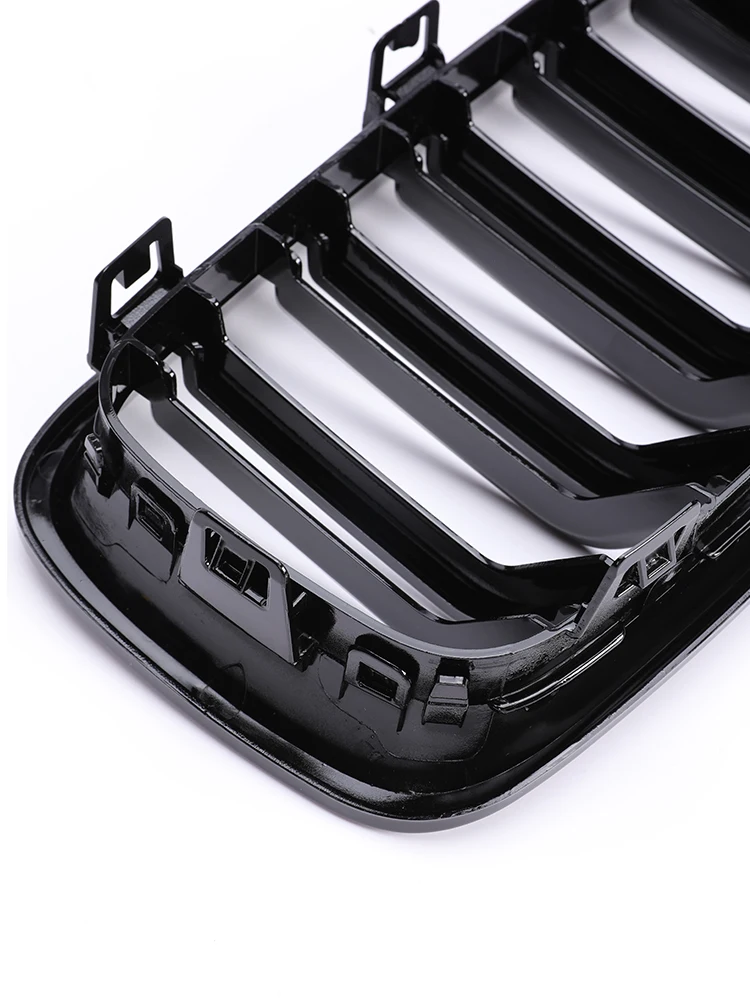 M3 Front Bumper Kidney Grill Carbon Fiber All Black Gloss Tri Color M Grille For BMW 3-Series F30 F31 F35 2012-2017 320i 325i images - 6