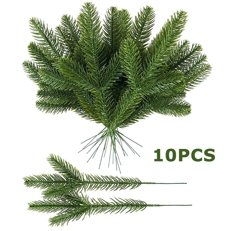 

10 шт., Декоративная гирлянда с искусственными растениями