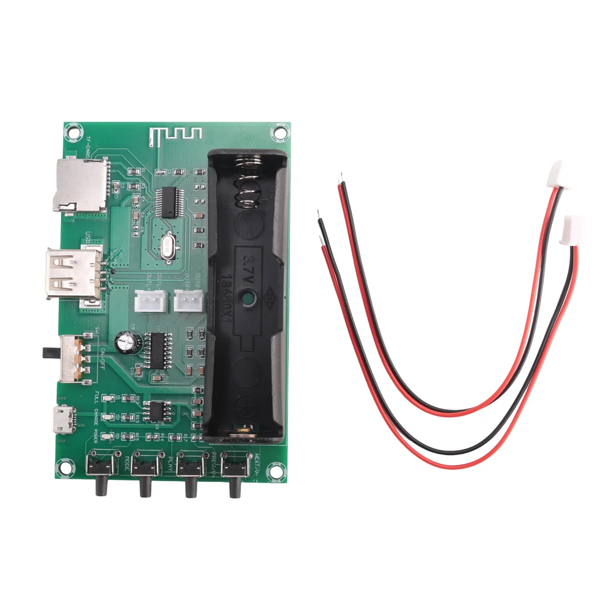 Плата усилителя мощности компактная перезаряжаемая литиевая батарея Bluetooth 10 Вт