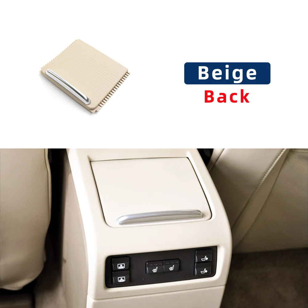 

39870905 Раздвижная крышка центральной консоли автомобиля для Volvo S80 S80L V70 XC70, запасные части, аксессуары, черный, бежевый