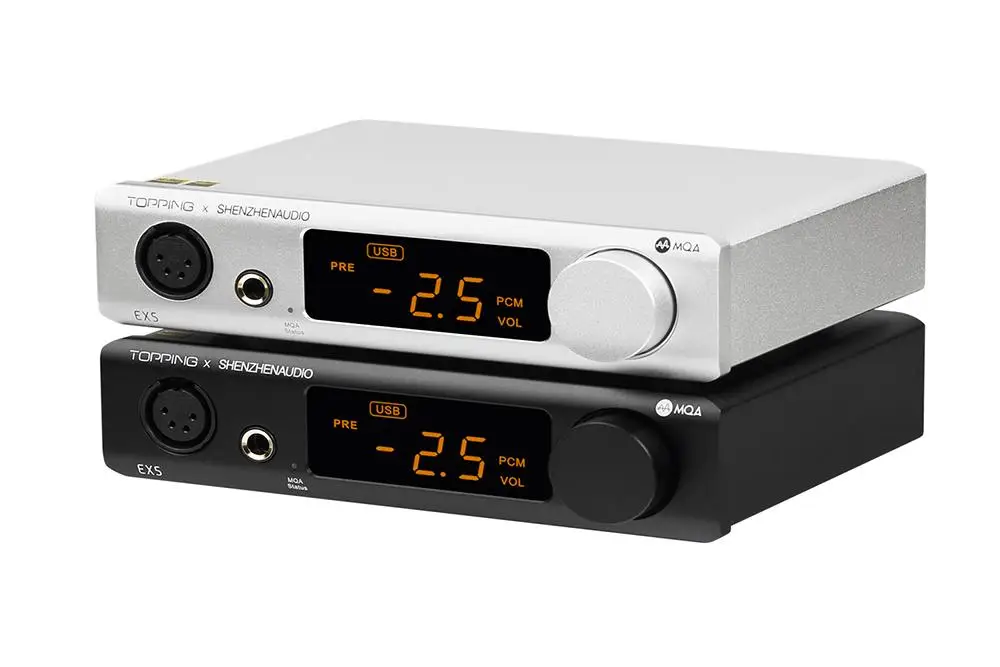 

TOPPING EX5 fully balanced decoding amp all-in-one machine HIFI fever audio DAC hard solution MQA