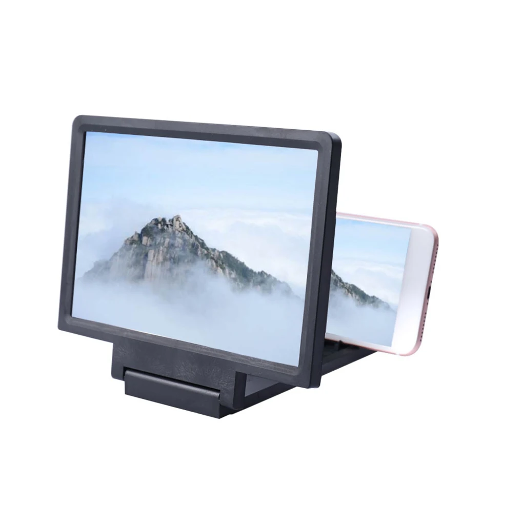 

2021 3D Screen Amplifier Magnifier for phone Magnifying Glass HD Video Stand Bracket Folding Screen Enlarged Phone Holder