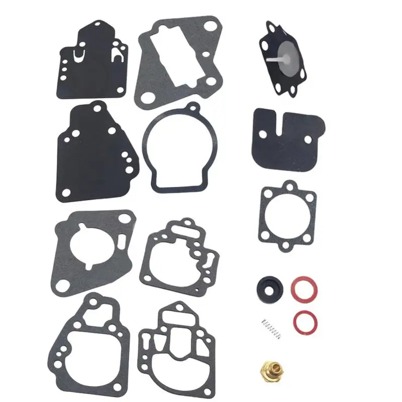 

Набор для Ремонта Карбюратора, Комплект Для Ремонта Карбюратора с прокладкой Судовой двигатель заменяет 1395-9645 1395-9761