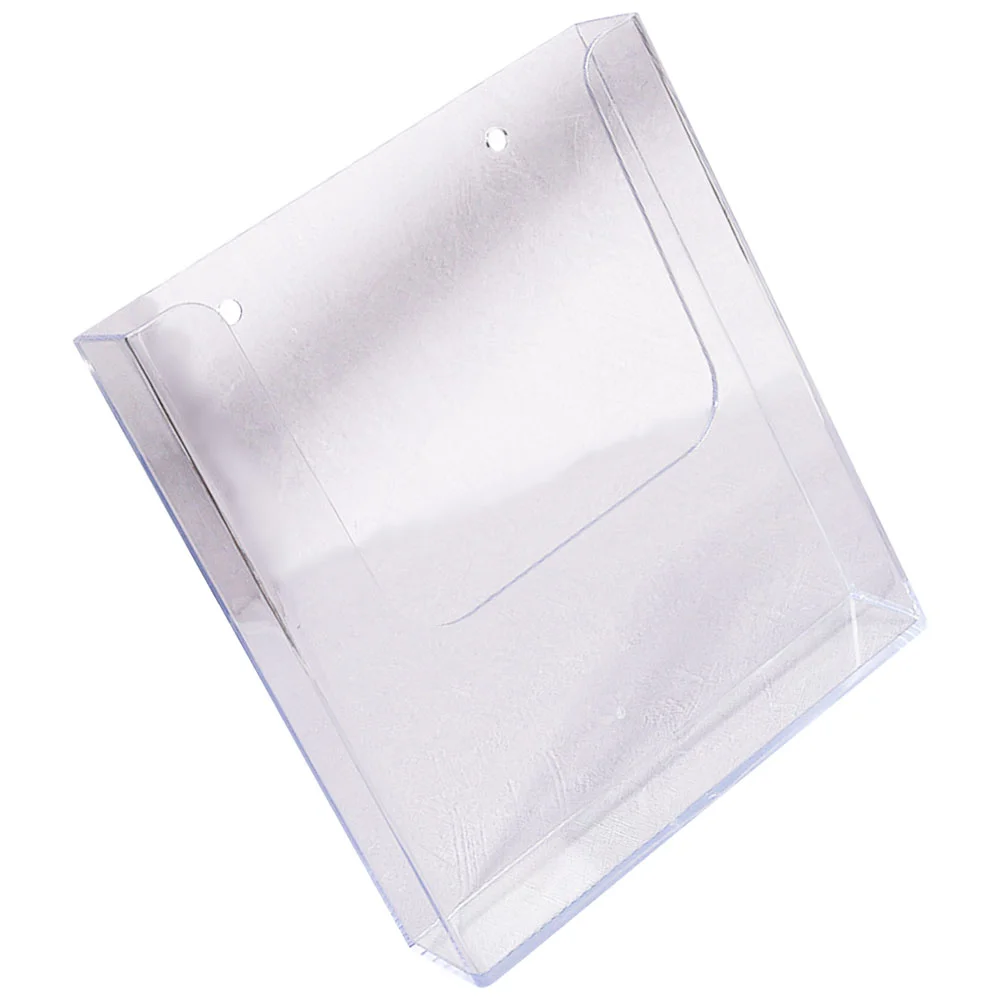 

Holder File Organizer Wall Stand Brochure Literature Magazine Hanging Pocket Acrylic Holders Paper Clear Rack Leaflet