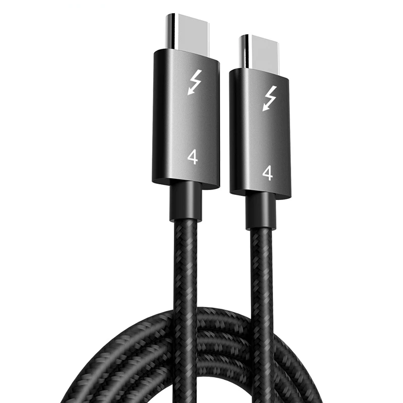

Thunderbolt 4 Compatible Thunderbolt 3 40gbps for Thunerbolt 4 Dock Station Thunderbolt Cord 8K or Dual 4K Displays 0.5M/1M/2M