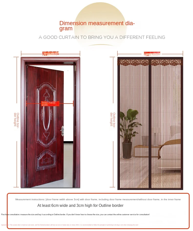 

King Kong anti-mosquito door curtain magnetic screen door summer screen window household mosquito net curtain partition