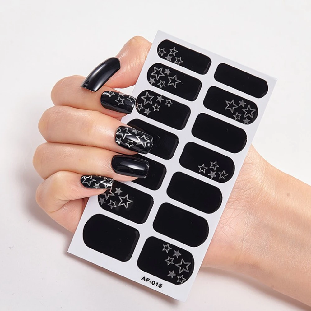 

Full Cover Nail Stickers Nail Polish Nail Decoration Nails Sticker Designer Self Adhesive Nail Sticker Creative Nailart Sticker