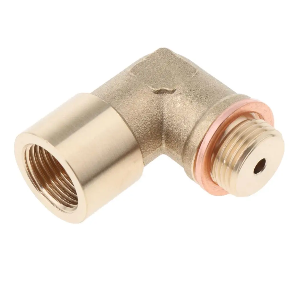 

Oxygen Sensor Extender O2 90 Degree Angled Bung Extension Spacer 1.5