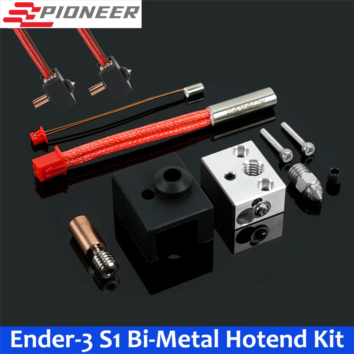 

Высококачественная головка 3D-принтера J-Head, тепловой блок, Hotend 3D принтер для Bi-Metal Heatbreak Throat Ender 3 S1 CR10 Smart Pro