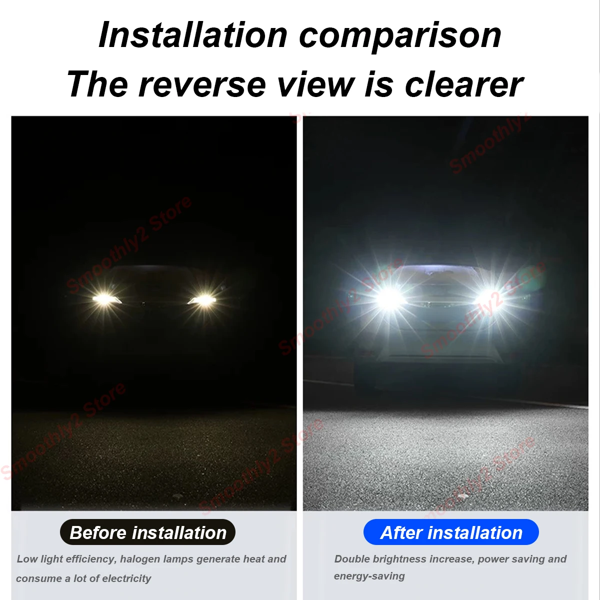 Для Skoda Karoq Superb MK2 Kamiq Papid NA2 Светодиодные фонари заднего хода Лампа 2 шт. T15 W16W 6000K