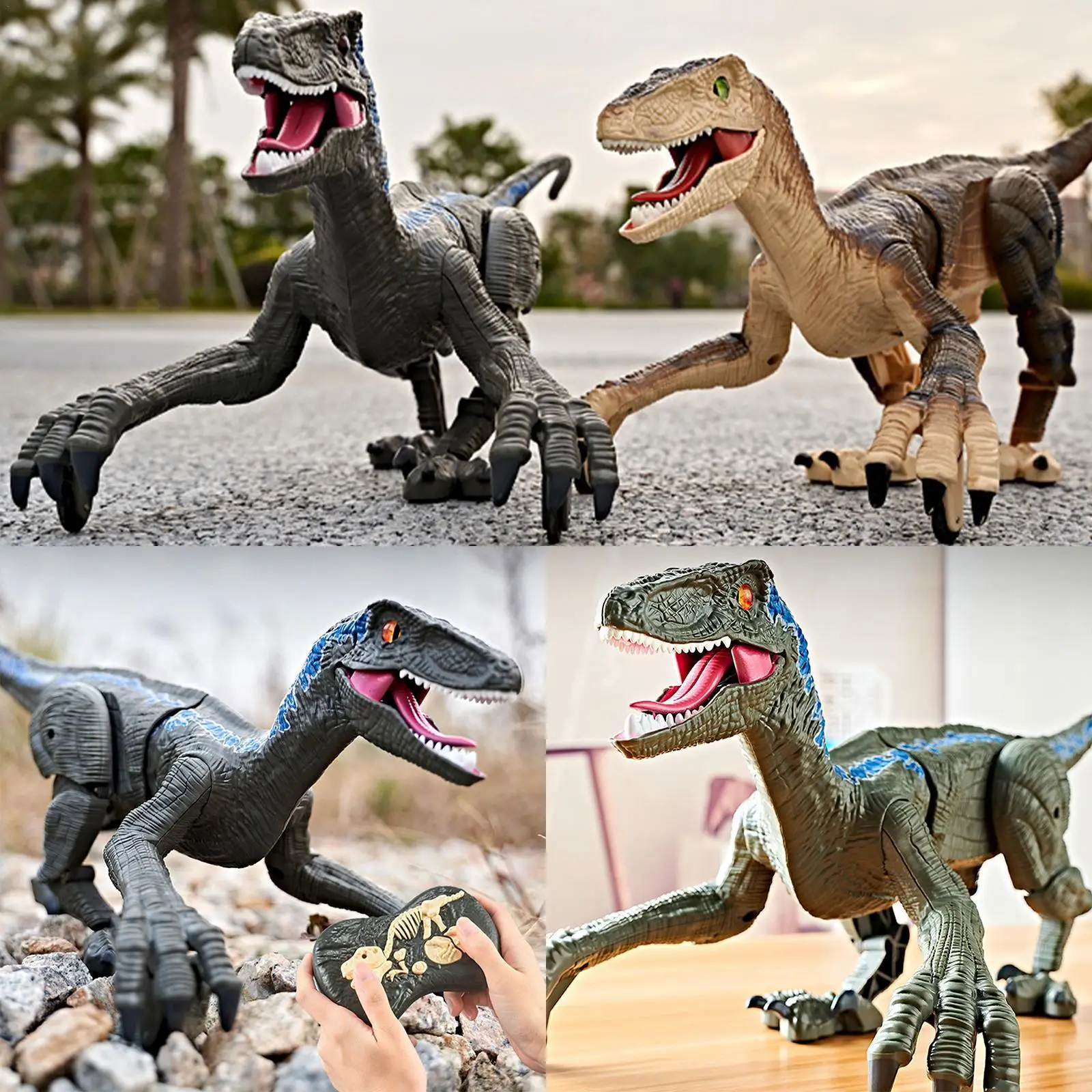 

Electric Dinosaur Remote Control Toys Roar Walking Light Animal Model Kids Games Boys Birthday Gifts Artificial Dinosaur Model