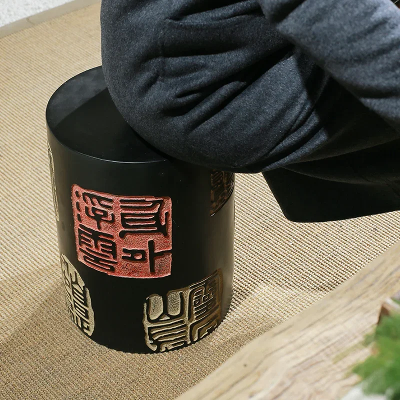 Классический креативный китайский маленький журнальный столик табурет для