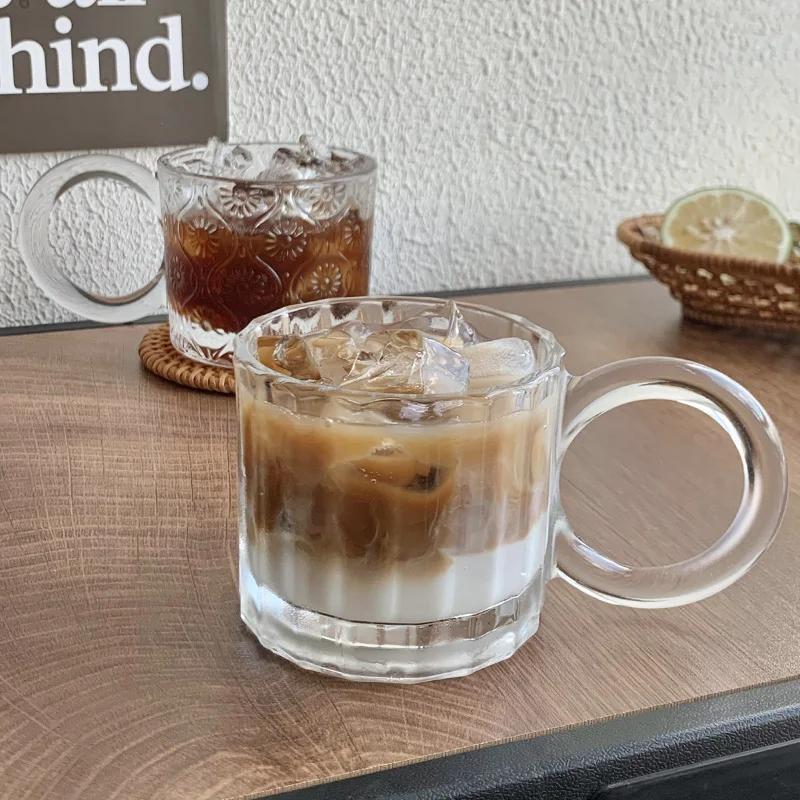 Популярная дизайнерская Хрустальная кружка IIns для кофе латте молока напитков 250